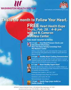 Heart Health Expo flyer